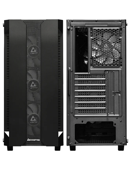 Компьютерный корпус Chieftec GS-01B-OP, Midi-Tower, ATX, Чёрный
