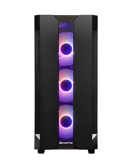 Компьютерный корпус Chieftec GS-01B-OP, Midi-Tower, ATX, Чёрный