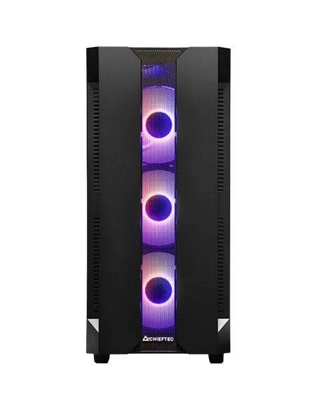 Компьютерный корпус Chieftec GS-01B-OP, Midi-Tower, ATX, Чёрный