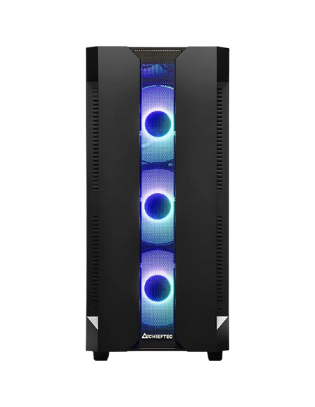 Компьютерный корпус Chieftec GS-01B-OP, Midi-Tower, ATX, Чёрный