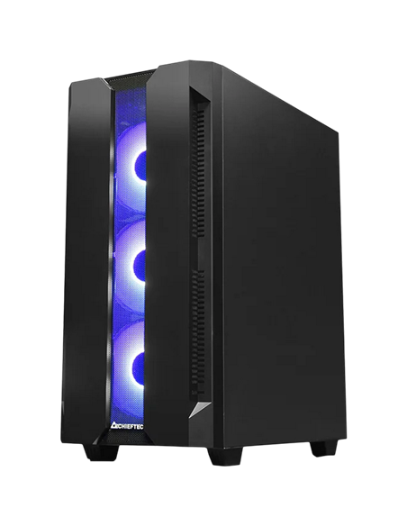 Компьютерный корпус Chieftec GS-01B-OP, Midi-Tower, ATX, Чёрный