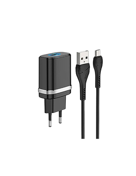 Încărcător Xpower Charger + Micro-USB Cable, 1USB, QC3.0, Alb