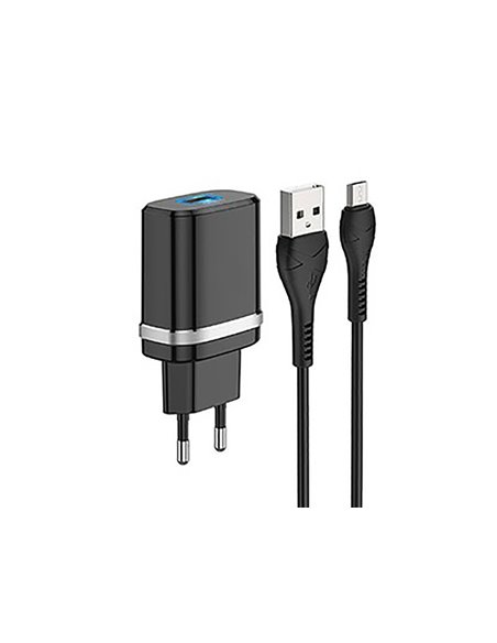 Зарядное устройство Xpower Charger + Micro-USB Cable, 1USB, QC3.0, Белый