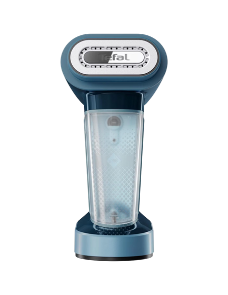 Aparat de călcat vertical cu aburi Tefal DT8755E0, Albastru