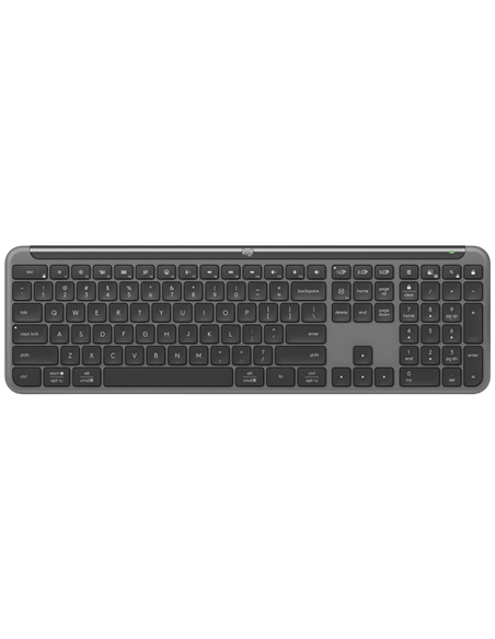 Tastatură Logitech K950, Fără fir, Grafit