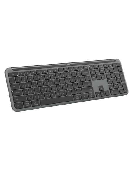 Клавиатура Logitech K950, Беспроводное, Графитовый
