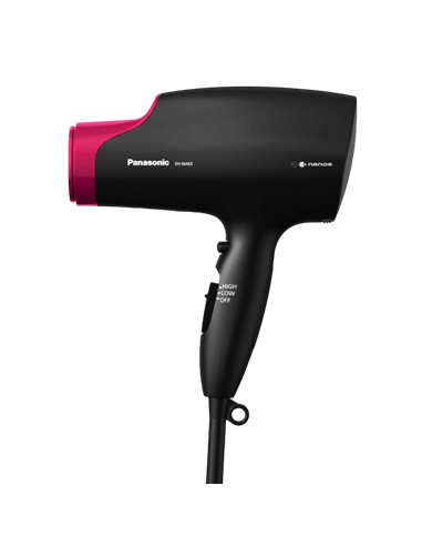 Фен Panasonic EH-NA65-K865, 2000 Вт, Чёрный | Розовый