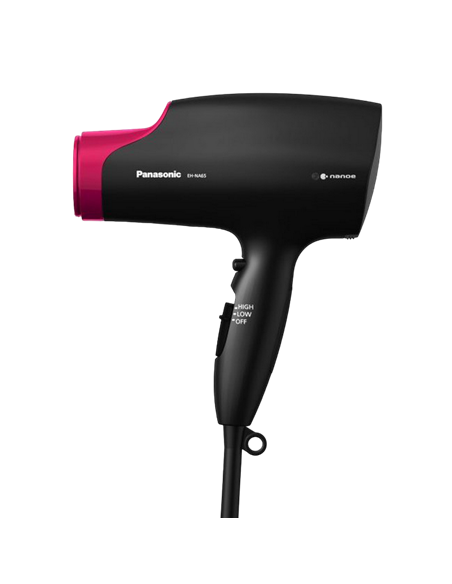 Фен Panasonic EH-NA65-K865, 2000 Вт, Чёрный | Розовый