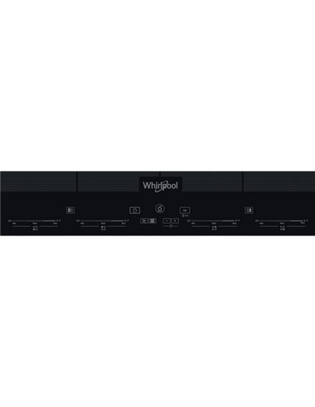 Индукционная варочная панель Whirlpool SMO 658C/BT/IXL, Чёрный
