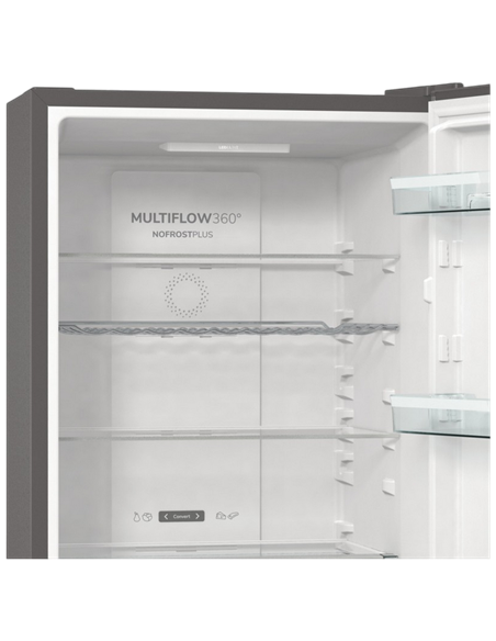Frigider Gorenje NRK619DA2XL4, Oțel inoxidabil