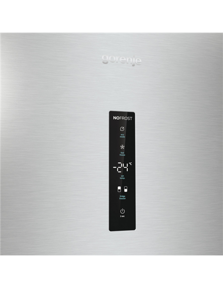 Холодильник Gorenje NRK619DA2XL4, Нержавеющая сталь