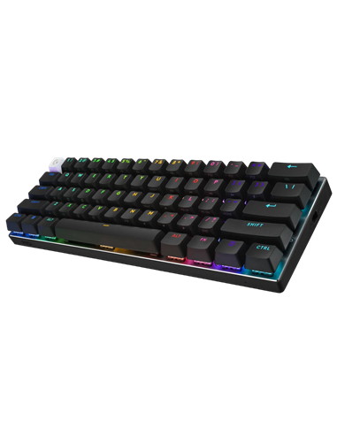 Клавиатура Logitech PRO X 60, Проводное / беспроводное, Чёрный