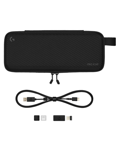 Клавиатура Logitech PRO X 60, Проводное / беспроводное, Чёрный