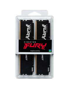 Memorie RAM Kingston FURY Beast, DDR5 SDRAM, 6000 MHz, 16GB, KF560C30BBEK2-16 2