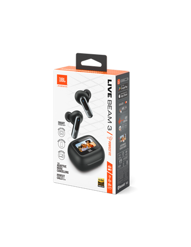 Наушники JBL LIVE Beam 3, Чёрный