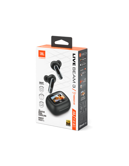 Наушники JBL LIVE Beam 3, Чёрный