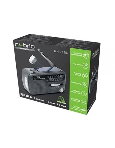 Radio portabil MUSE MH-07 DS, Negru