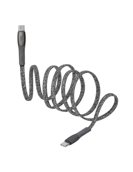 Кабель для передачи данных Rivacase PS6105, USB Type-C/USB Type-C, 1,2м, Серый