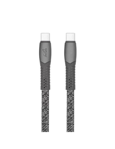Кабель для передачи данных Rivacase PS6105, USB Type-C/USB Type-C, 1,2м, Серый