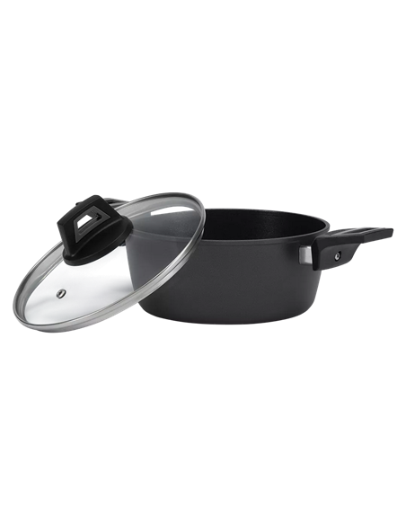 Cratiță Polaris Graphit-20C, 2,2L, 20cm, Negru