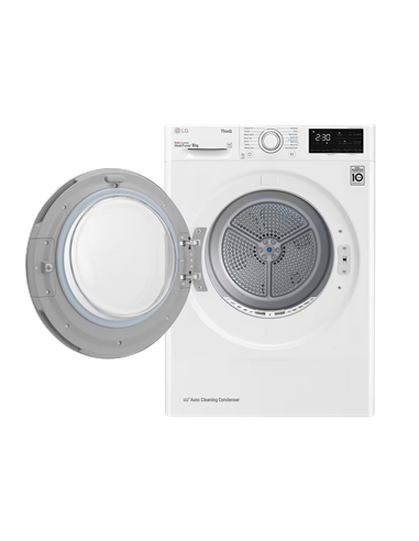 Uscător de rufe LG RH80V3AV6N, 8kg, Alb