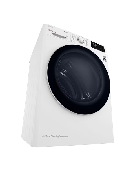 Uscător de rufe LG RH80V3AV6N, 8kg, Alb