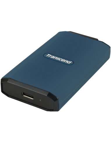 Внешний портативный SSD накопитель Transcend ESD410C, 2 ТБ, Синий (TS2TESD410C)