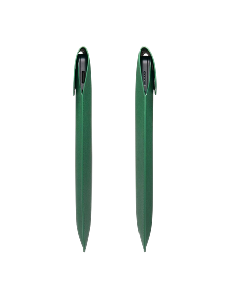 Футляр для ноутбука Spigen Valentinus 13-14", Искусственная кожа, Jeju Green