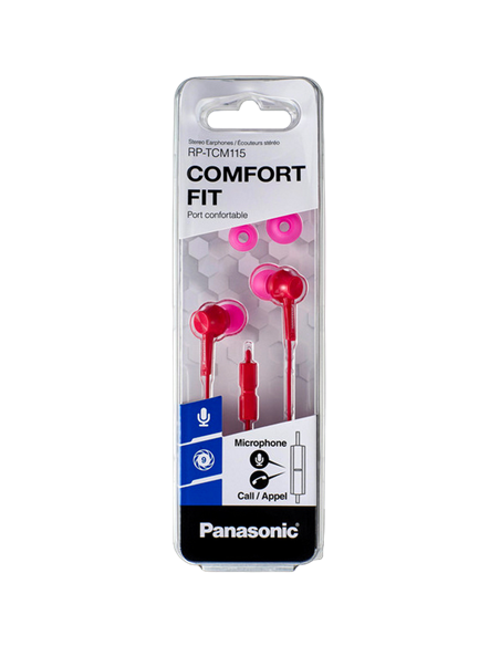 Căști Panasonic RP-TCM115GC, Roz