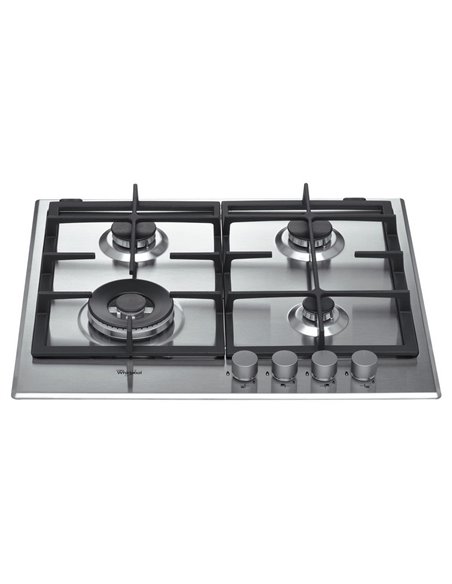 Plită pe gaz Whirlpool GMA 6422/IX, Oțel inoxidabil