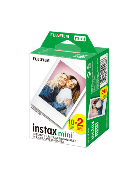Фотобумага instax Mini Film Twin Pack, 20 шт, Белый