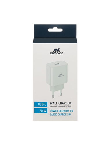 Încărcător Rivacase PS4101 W00, 20W, Alb