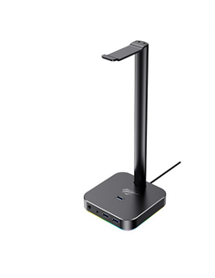Подставка для игровой гарнитуры Havit TH610, USB, Чёрный 2