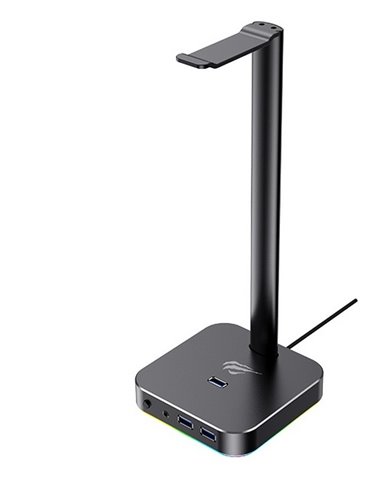 Stand pentru căști gaming Havit TH610, USB, Negru