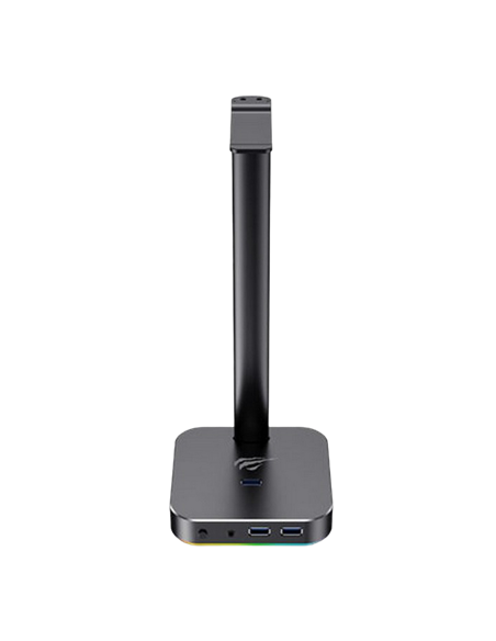 Stand pentru căști gaming Havit TH610, USB, Negru