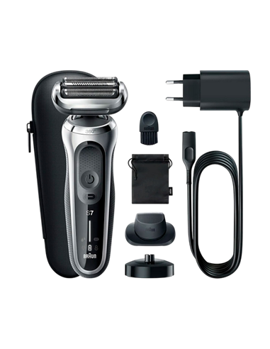 Aparat de ras electric Braun 71-S4200cs, Argintiu | Negru