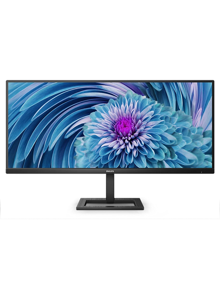 34" Монитор Philips 346E2LAE, VA 3440x1440 WQHD, Чёрный