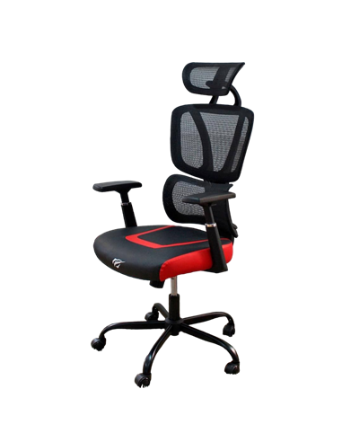 Scaun Gaming Havit GC919, PVC Piele, Negru | Roșu