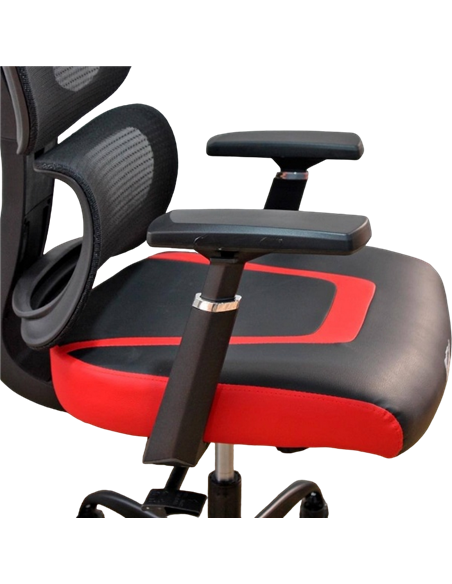Scaun Gaming Havit GC919, PVC Piele, Negru | Roșu