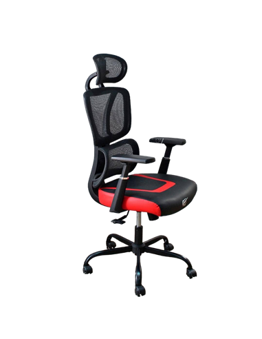 Scaun Gaming Havit GC919, PVC Piele, Negru | Roșu