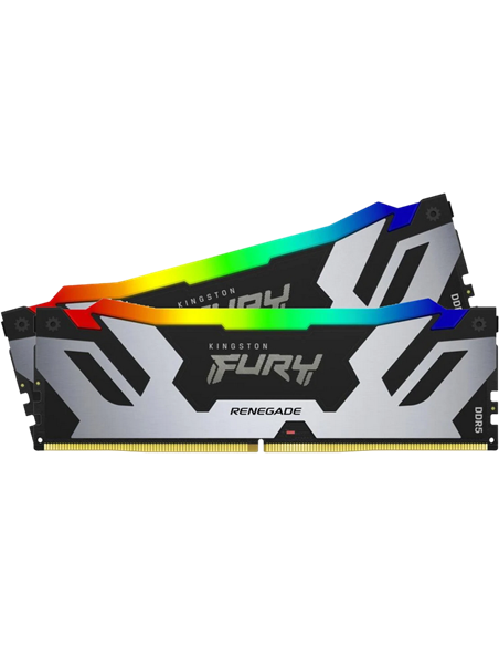 Оперативная память Kingston FURY Renegade RGB, DDR5 SDRAM, 7200 МГц, 48Гб, KF572C38RSAK2-48