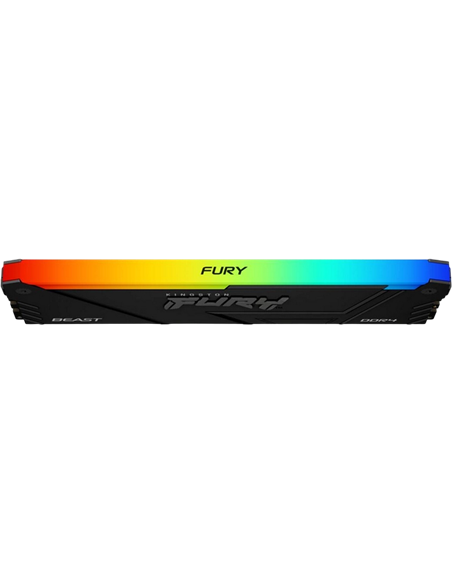 Оперативная память Kingston FURY Beast RGB, DDR4 SDRAM, 3200 МГц, 16Гб, KF432C16BB2AK2/16
