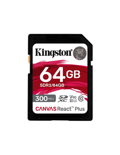 Card de Memorie Kingston Canvas React Plus, 64GB (SDR2/64GB)