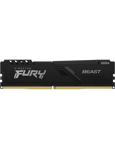 Memorie RAM Kingston FURY Beast, DDR4 SDRAM, 3200 MHz, 64GB, KF432C16BBK2/64