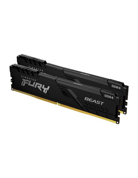 Memorie RAM Kingston FURY Beast, DDR4 SDRAM, 3200 MHz, 64GB, KF432C16BBK2/64