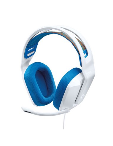 Игровая Гарнитура Logitech G335, Проводной аналоговый, Белый
