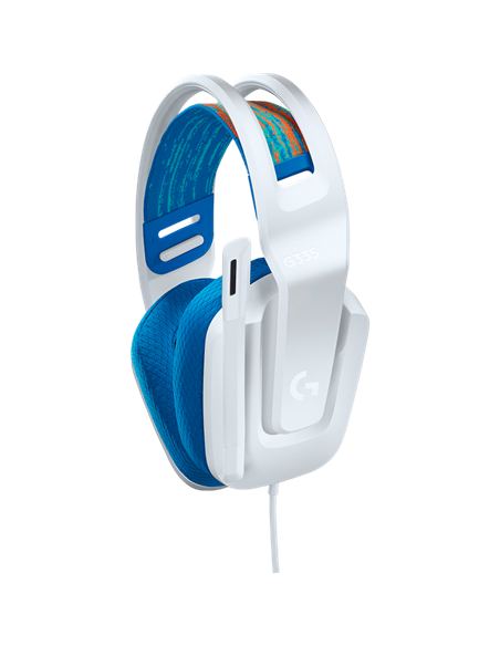 Игровая Гарнитура Logitech G335, Проводной аналоговый, Белый