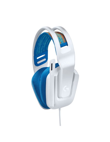 Игровая Гарнитура Logitech G335, Проводной аналоговый, Белый