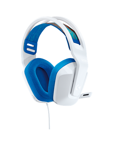 Игровая Гарнитура Logitech G335, Проводной аналоговый, Белый
