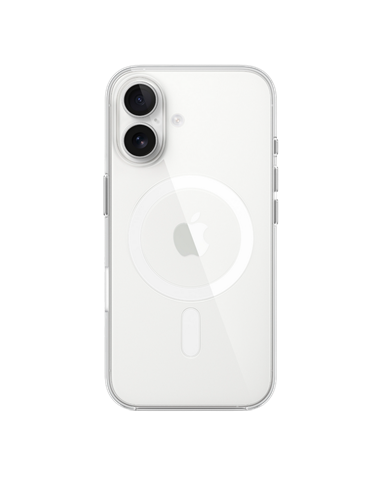 Чехол Apple iPhone16 Clear Case with MagSafe, Прозрачный